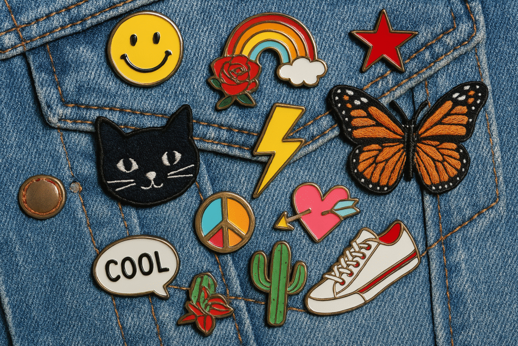 Enamel Pins and Patches