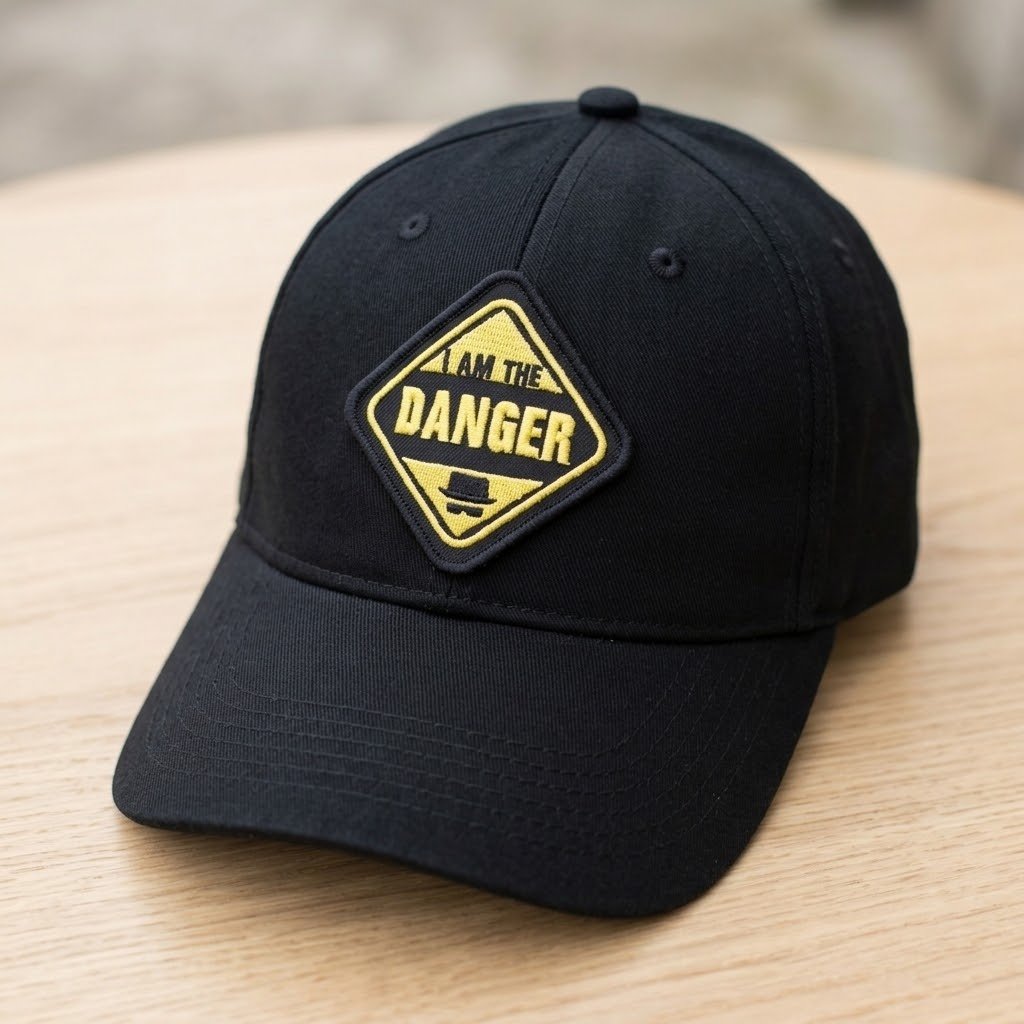 I Am The Danger patch on a black cap